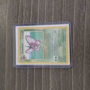 1995 Venomoth Holo Pokemon Card